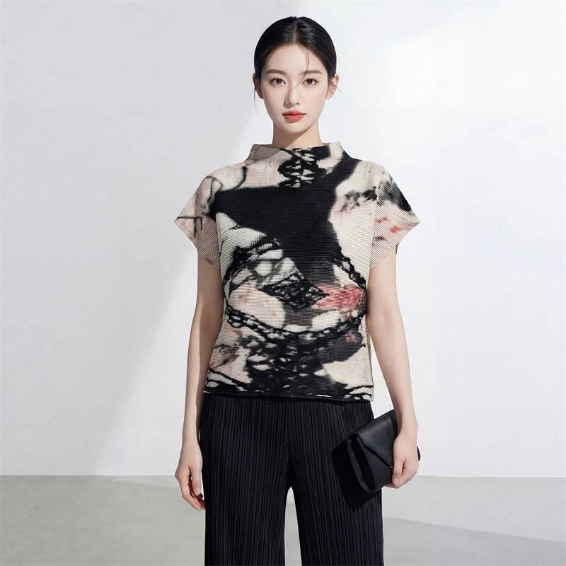 เสื้อยืดแฟชั่นผู้หญิงแขนสั้น L - Vintage Fashion Build บทวิจารณ์และราคา